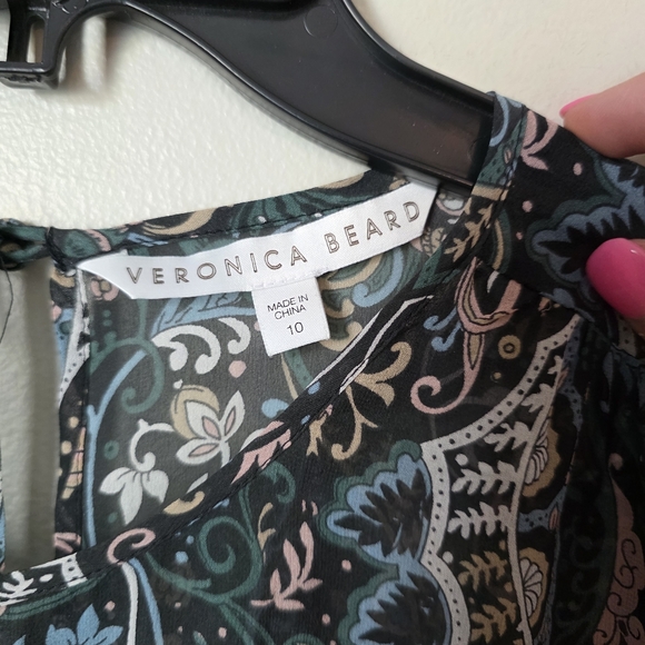 Veronica Beard Multicolor Paisley Blouse - Picture 3 of 7